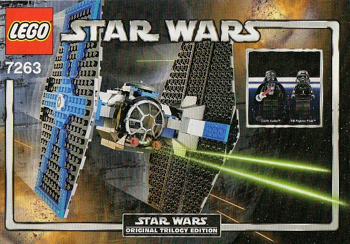 Конструктор LEGO (ЛЕГО) Star Wars 7263 TIE Fighter