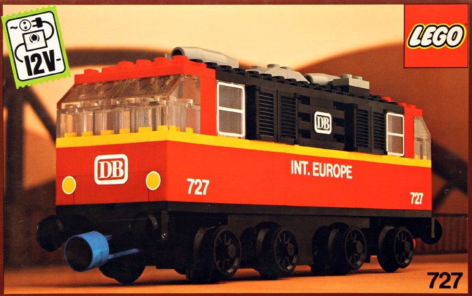 Конструктор LEGO (ЛЕГО) Trains 727 Locomotive