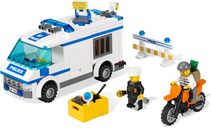 Конструктор LEGO (ЛЕГО) City 7286 Prisoner Transport
