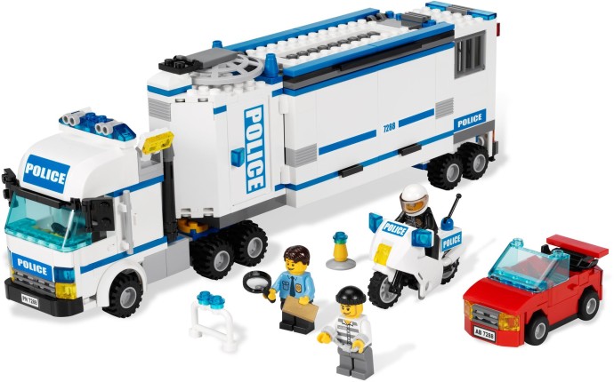 Конструктор LEGO (ЛЕГО) City 7288 Mobile Police Unit