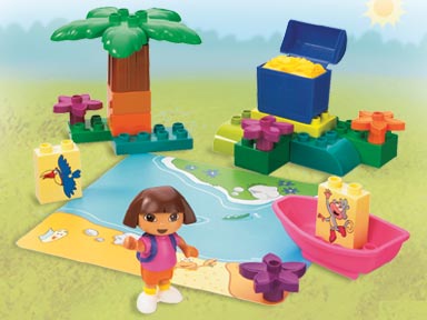Конструктор LEGO (ЛЕГО) Explore 7330 Dora's Treasure Island