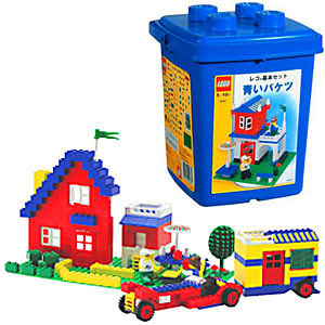 Foundation Set Blue Bucket 7335 Make and Create LEGO