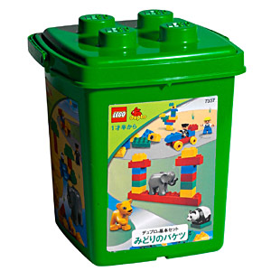Конструктор LEGO (ЛЕГО) Duplo 7337 Foundation Set - Green Bucket