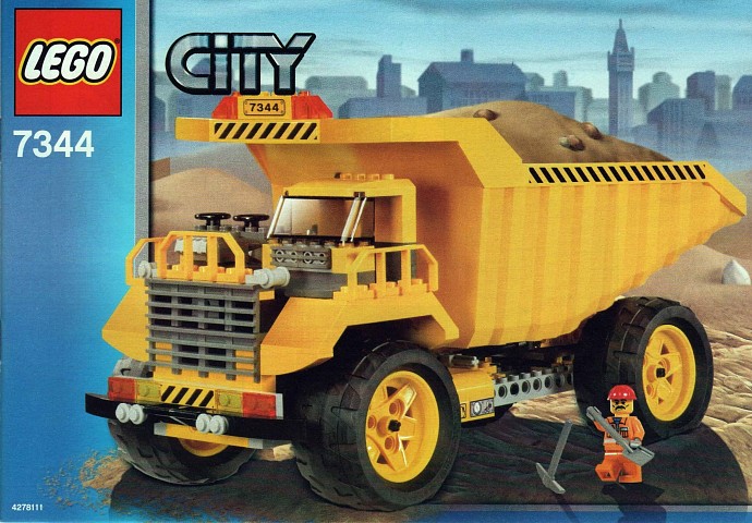 Конструктор LEGO (ЛЕГО) City 7344 Dump Truck