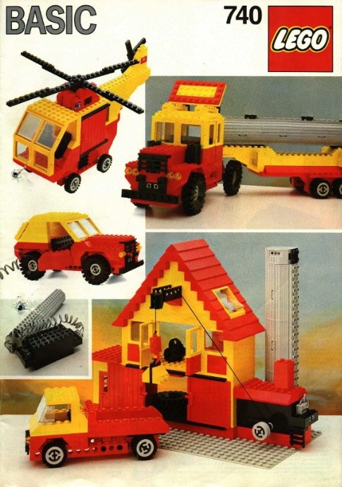 Lego basic 740 sale