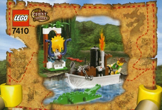 Конструктор LEGO (ЛЕГО) Adventurers 7410 Jungle River