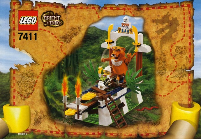 Конструктор LEGO (ЛЕГО) Adventurers 7411 Tygurah's Roar