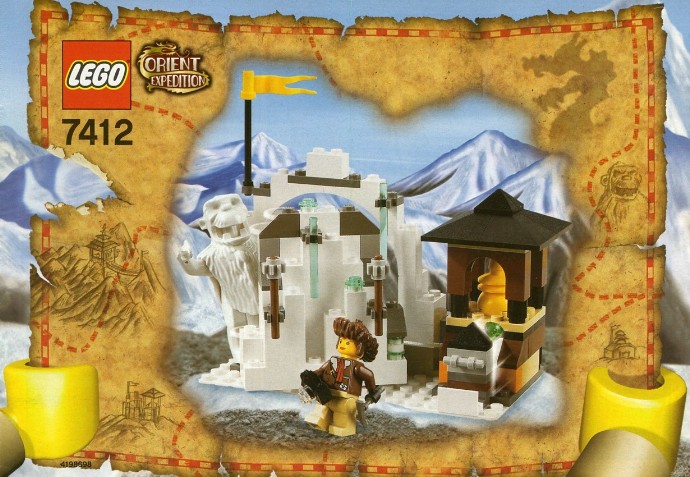 Конструктор LEGO (ЛЕГО) Adventurers 7412 Yeti's Hideout