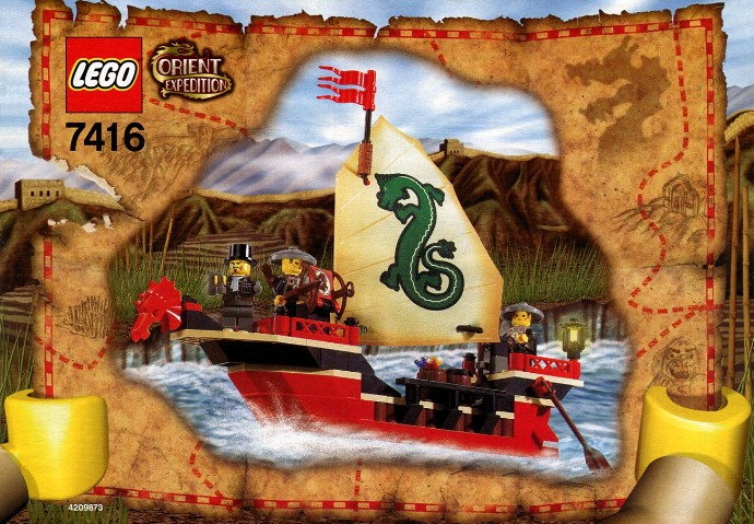 Конструктор LEGO (ЛЕГО) Adventurers 7416 Emperor's Ship