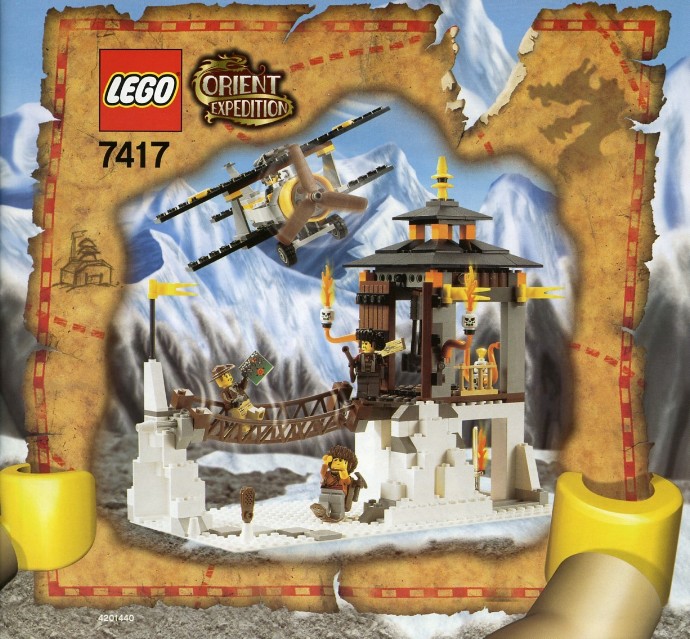 Конструктор LEGO (ЛЕГО) Adventurers 7417 Temple of Mount Everest