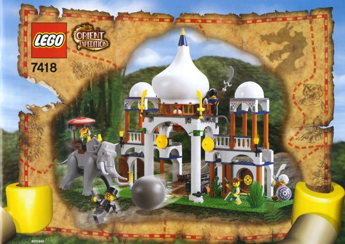 Конструктор LEGO (ЛЕГО) Adventurers 7418 Scorpion Palace