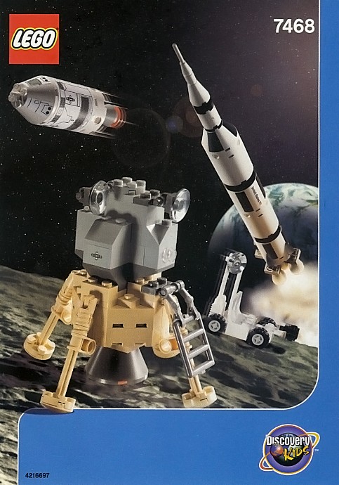 Конструктор LEGO (ЛЕГО) Discovery 7468 Saturn V Moon Mission