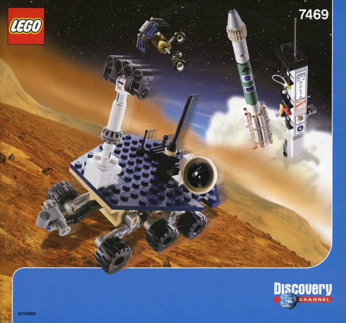 Конструктор LEGO (ЛЕГО) Discovery 7469 Mission To Mars