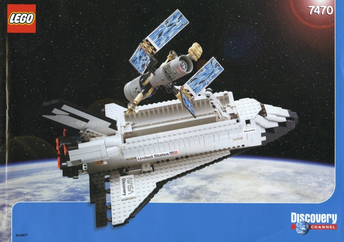 Конструктор LEGO (ЛЕГО) Discovery 7470 Space Shuttle Discovery-STS-31