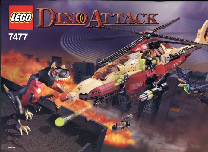 Конструктор LEGO (ЛЕГО) Dino Attack 7477 T-1 Typhoon vs. T-Rex