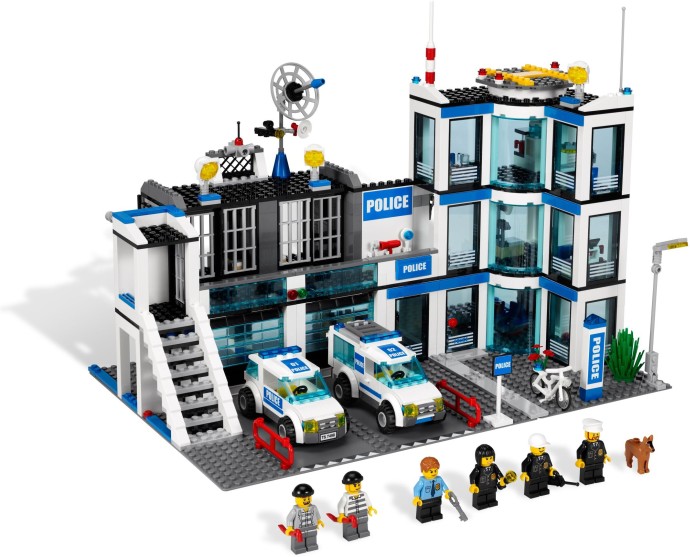 Конструктор LEGO (ЛЕГО) City 7498 Police Station