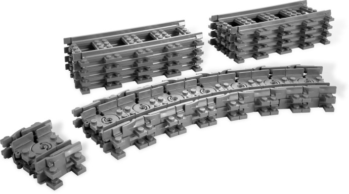 Конструктор LEGO (ЛЕГО) City 7499 Flexible and Straight Tracks