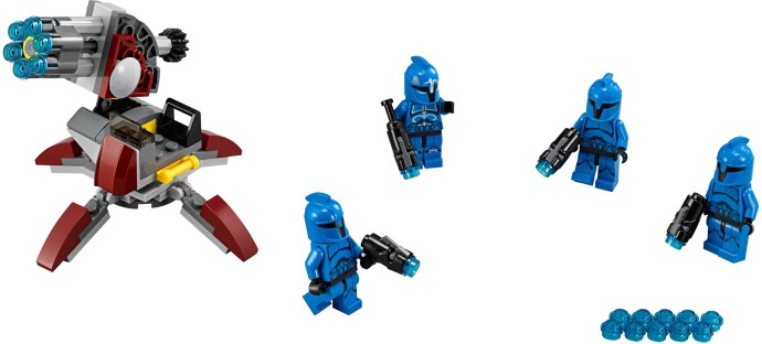 Конструктор LEGO (ЛЕГО) Star Wars 75088 Senate Commando Troopers