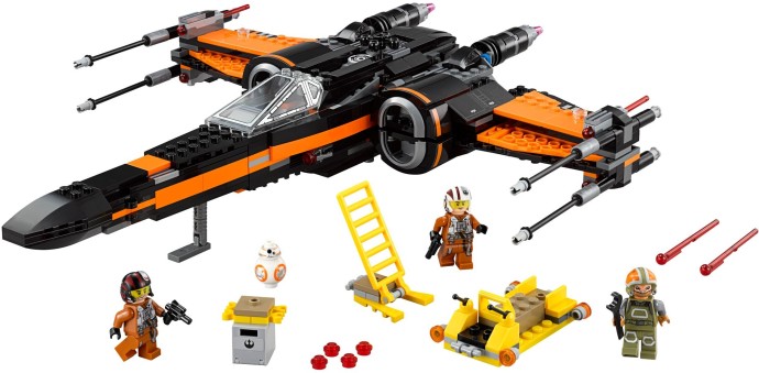 Конструктор LEGO (ЛЕГО) Star Wars 75102 Poe's X-wing Fighter