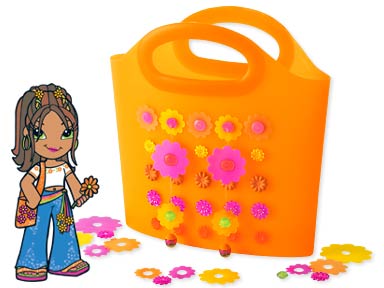 Конструктор LEGO (ЛЕГО) Clikits 7511 Trendy Tote Tangerine