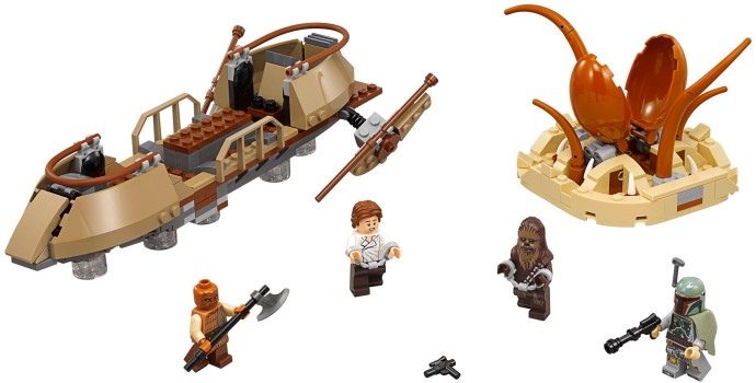 Конструктор LEGO (ЛЕГО) Star Wars 75174 Desert Skiff Escape