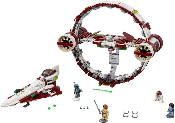 Конструктор LEGO (ЛЕГО) Star Wars 75191 Jedi Starfighter with Hyperdrive