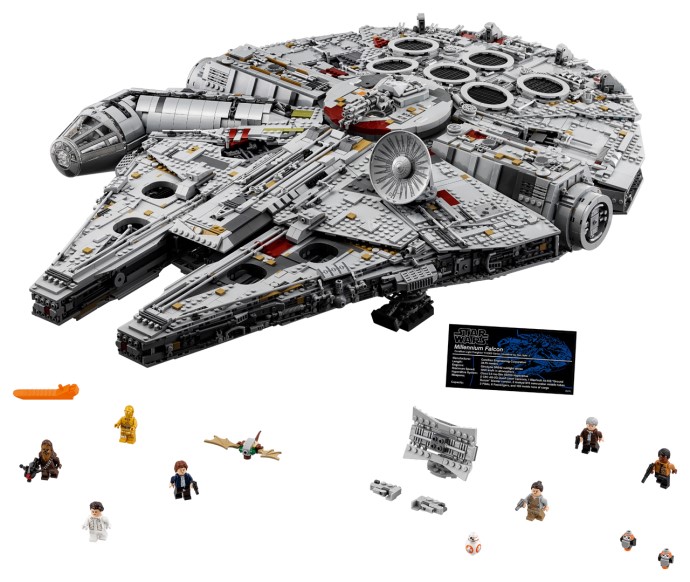 Конструктор LEGO (ЛЕГО) Star Wars 75192 Millennium Falcon