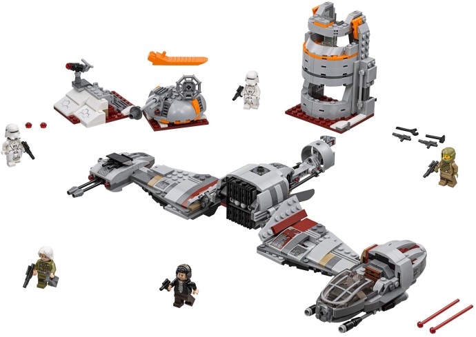 Конструктор LEGO (ЛЕГО) Star Wars 75202 Defense of Crait