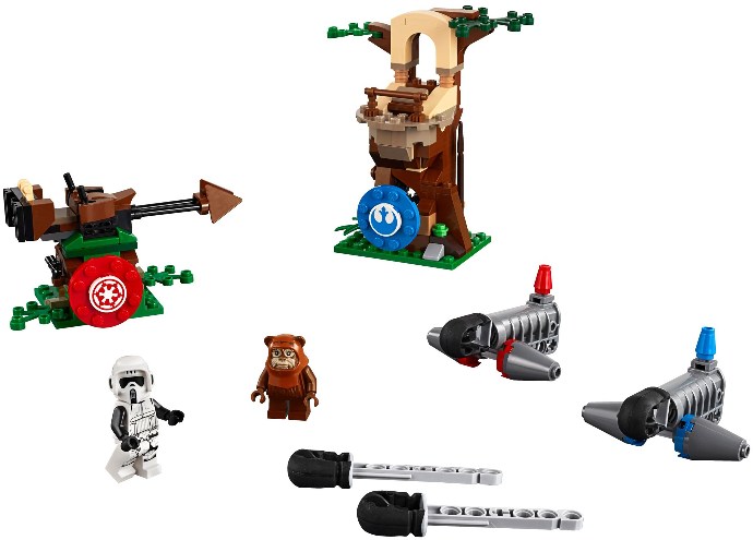 Конструктор LEGO (ЛЕГО) Star Wars 75238 Action Battle Endor Assault
