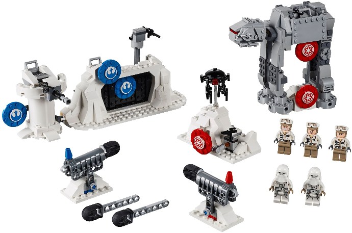 Конструктор LEGO (ЛЕГО) Star Wars 75241 Action Battle Echo Base Defence