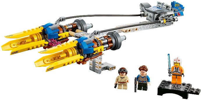 Конструктор LEGO (ЛЕГО) Star Wars 75258 Anakin's Podracer – 20th Anniversary Edition