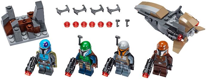 Конструктор LEGO (ЛЕГО) Star Wars 75267 Mandalorian Battle Pack
