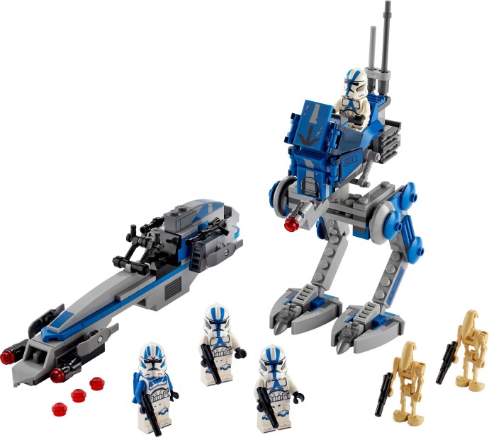 Конструктор LEGO (ЛЕГО) Star Wars 75280 501st Legion Clone Troopers