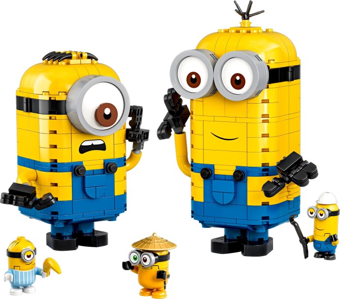Конструктор LEGO (ЛЕГО) Minions: The Rise of Gru 75551 Brick-built Minions and their Lair