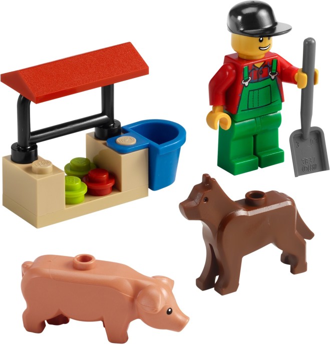 Конструктор LEGO (ЛЕГО) City 7566 Farmer