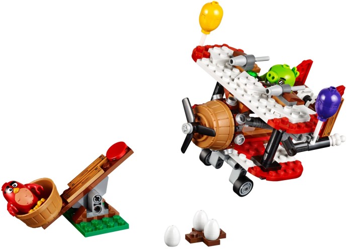 Конструктор LEGO (ЛЕГО) The Angry Birds Movie 75822 Piggy Plane Attack
