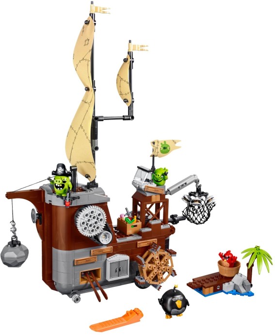 Конструктор LEGO (ЛЕГО) The Angry Birds Movie 75825 Piggy Pirate Ship