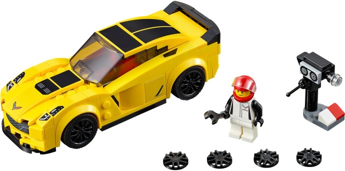 Конструктор LEGO (ЛЕГО) Speed Champions 75870 Chevrolet Corvette Z06