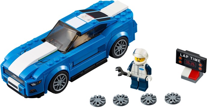 Конструктор LEGO (ЛЕГО) Speed Champions 75871 Ford Mustang GT
