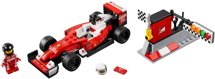 Конструктор LEGO (ЛЕГО) Speed Champions 75879 Scuderia Ferrari SF16-H