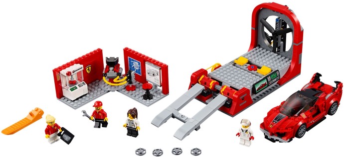 Конструктор LEGO (ЛЕГО) Speed Champions 75882 Ferrari FXX K & Development Center
