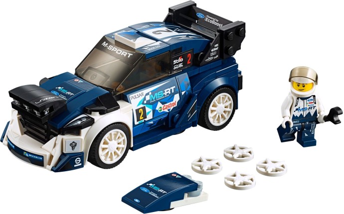 Конструктор LEGO (ЛЕГО) Speed Champions 75885 Ford Fiesta M-Sport WRC