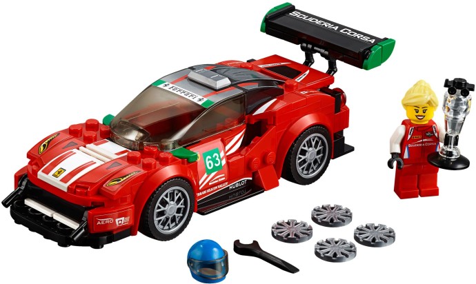 Конструктор LEGO (ЛЕГО) Speed Champions 75886 Ferrari 488 GT3 Scuderia Corsa