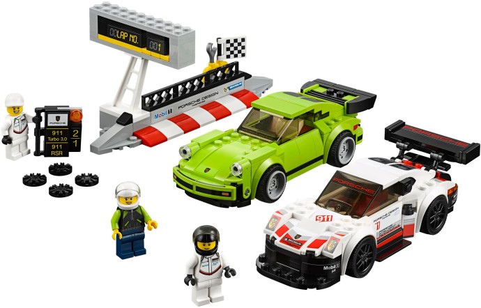 Конструктор LEGO (ЛЕГО) Speed Champions 75888 Porsche 911 RSR and 911 Turbo 3.0