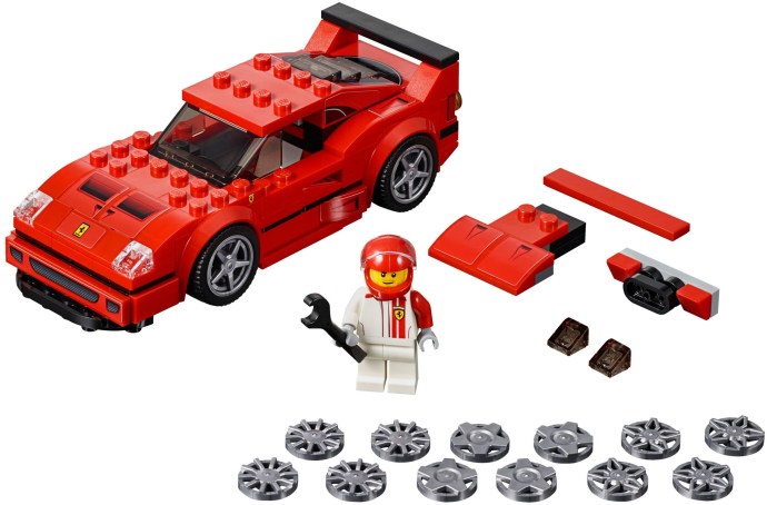 Конструктор LEGO (ЛЕГО) Speed Champions 75890 Ferrari F40 Competizione