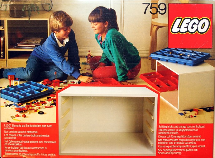 Конструктор LEGO (ЛЕГО) Gear 759 Storage Cabinet