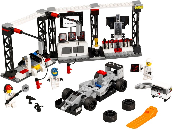 Конструктор LEGO (ЛЕГО) Speed Champions 75911 McLaren Mercedes Pit Stop