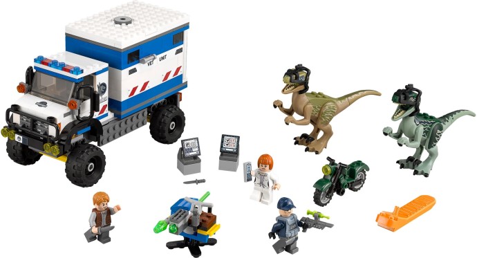 Конструктор LEGO (ЛЕГО) Jurassic World 75917 Raptor Rampage