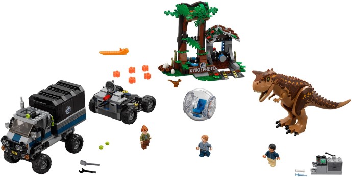 Конструктор LEGO (ЛЕГО) Jurassic World 75929 Carnotaurus Gyrosphere Escape