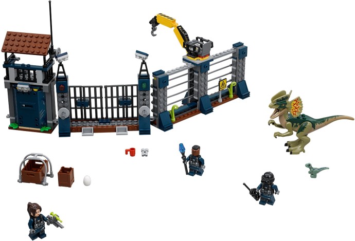 Конструктор LEGO (ЛЕГО) Jurassic World 75931 Dilophosaurus Outpost Attack